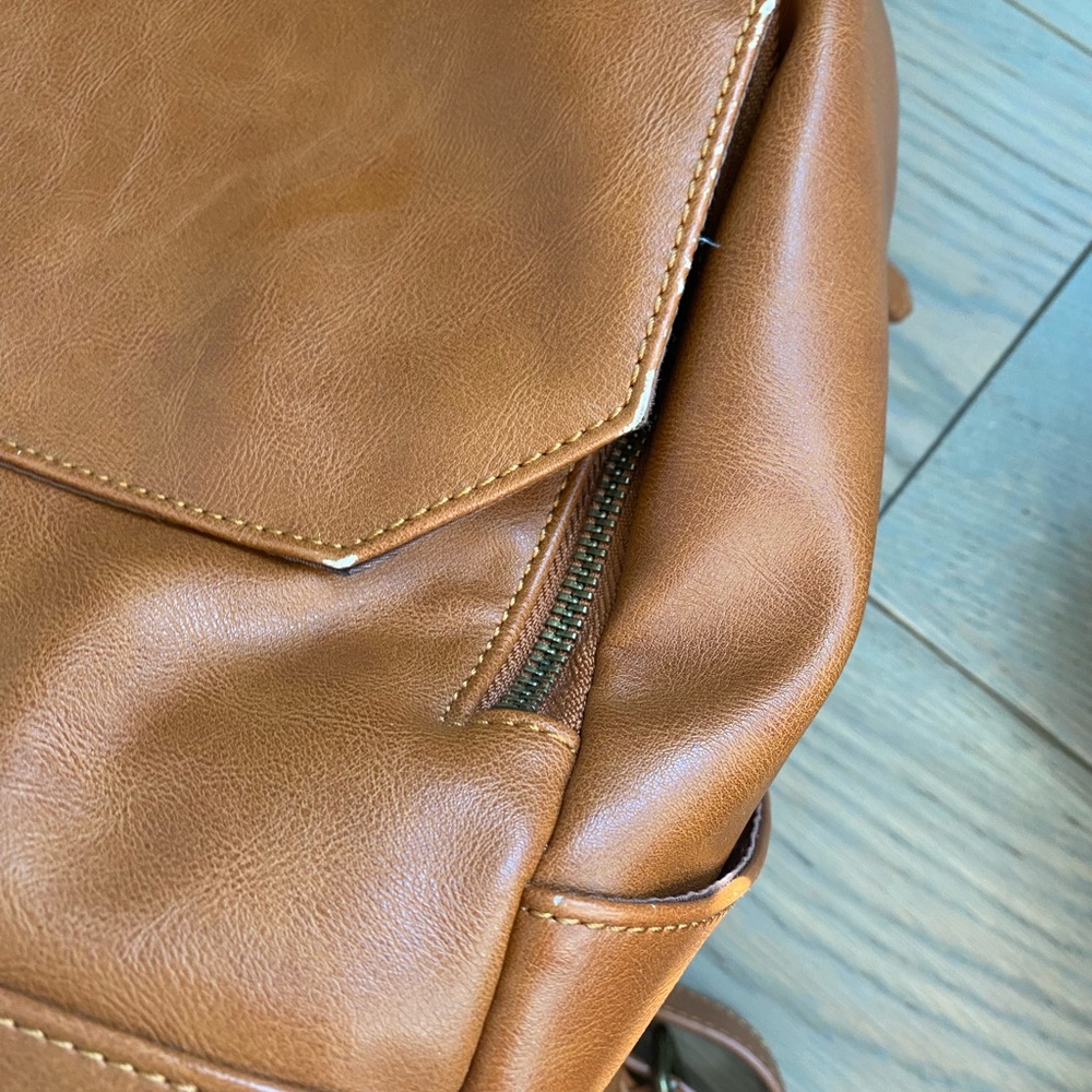 Leather backpack - Picture 4 of 6